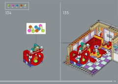 LEGO 10352 instructions page 135 – build guide