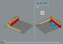 LEGO 10352 instructions page 141 – build guide