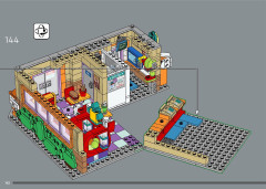 LEGO 10352 instructions page 142 – build guide