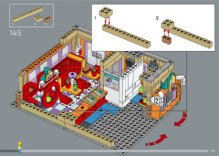 LEGO 10352 instructions page 143 – build guide