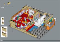 LEGO 10352 instructions page 144 – build guide