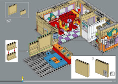 LEGO 10352 instructions page 157 – build guide
