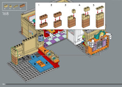 LEGO 10352 instructions page 158 – build guide