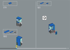 LEGO 10352 instructions page 163 – build guide
