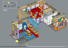 LEGO 10352 instructions page 185 – build guide