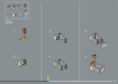 LEGO 10352 instructions page 187 – build guide