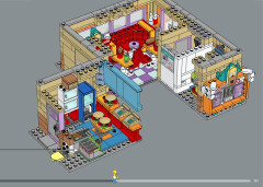 LEGO 10352 instructions page 191 – build guide