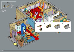 LEGO 10352 instructions page 194 – build guide