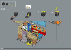 LEGO 10352 instructions page 198 – build guide