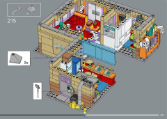 LEGO 10352 instructions page 201 – build guide