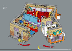 LEGO 10352 instructions page 205 – build guide