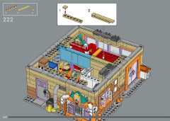 LEGO 10352 instructions page 208 – build guide