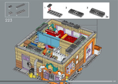 LEGO 10352 instructions page 209 – build guide