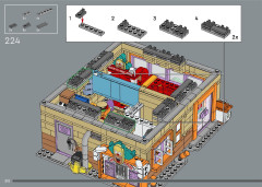 LEGO 10352 instructions page 210 – build guide