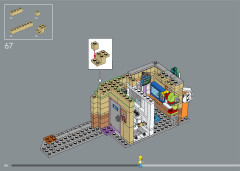 LEGO 10352 instructions page 84 – build guide