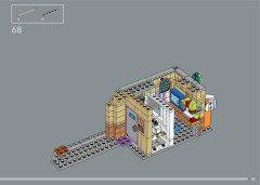 LEGO 10352 instructions page 85 – build guide