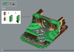 LEGO 10354 instructions page 100 – build guide