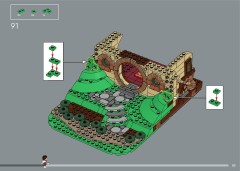 LEGO 10354 instructions page 85 – build guide