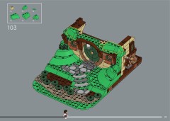 LEGO 10354 instructions page 99 – build guide