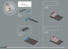 LEGO 10356 instructions page 127 – build guide