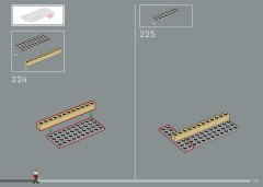 LEGO 10356 instructions page 133 – build guide