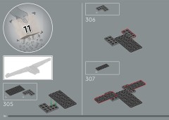 LEGO 10356 instructions page 184 – build guide