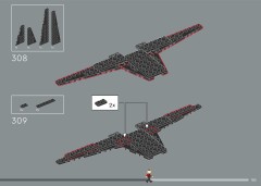 LEGO 10356 instructions page 185 – build guide