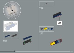 LEGO 10358 instructions page 135 – build guide