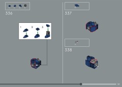 LEGO 10358 instructions page 189 – build guide