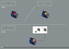 LEGO 10358 instructions page 190 – build guide