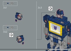 LEGO 10358 instructions page 191 – build guide