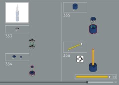 LEGO 10358 instructions page 197 – build guide
