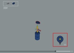 LEGO 10358 instructions page 199 – build guide