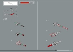 LEGO 10358 instructions page 201 – build guide
