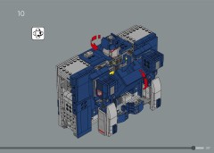 LEGO 10358 instructions page 217 – build guide