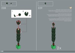 LEGO 10359 instructions page 128 – build guide