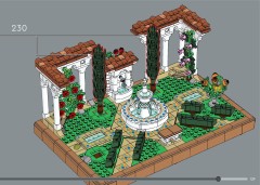 LEGO 10359 instructions page 129 – build guide