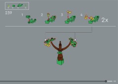 LEGO 10359 instructions page 133 – build guide