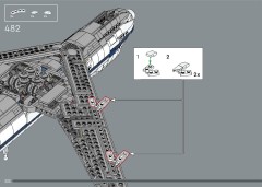 LEGO 10360 instructions page 222 – build guide