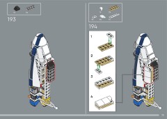 LEGO 10360 instructions page 75 – build guide