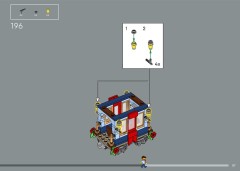 LEGO 10361 instructions page 87 – build guide