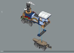 LEGO 10361 instructions page 96 – build guide