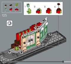 LEGO 10362 instructions page 100 – build guide