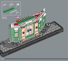 LEGO 10362 instructions page 118 – build guide