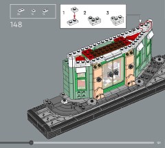 LEGO 10362 instructions page 121 – build guide