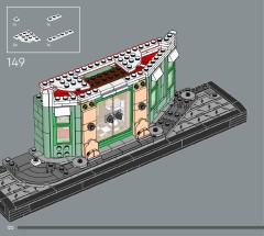 LEGO 10362 instructions page 122 – build guide