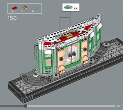 LEGO 10362 instructions page 123 – build guide