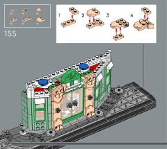 LEGO 10362 instructions page 128 – build guide