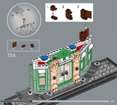 LEGO 10362 instructions page 129 – build guide
