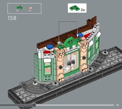 LEGO 10362 instructions page 131 – build guide